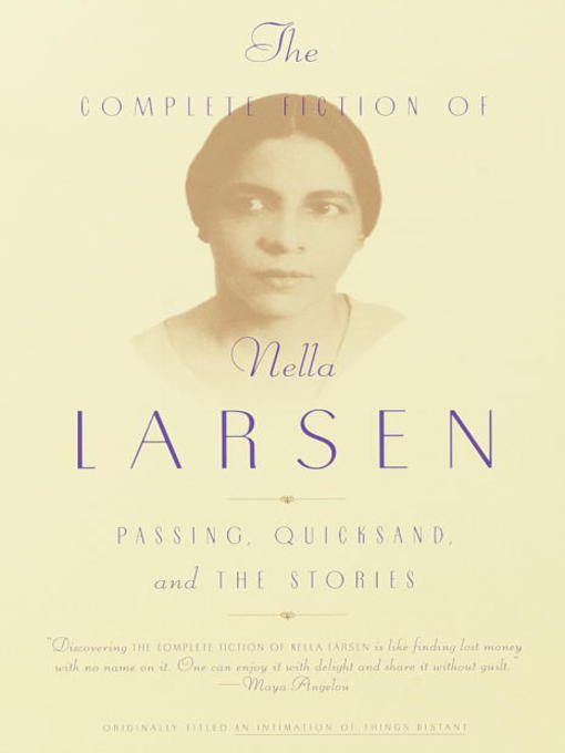 Cover image for The Complete Fiction of Nella Larsen